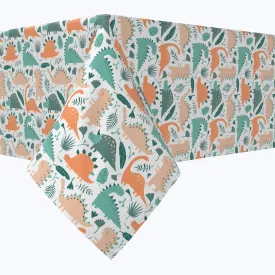 Cartoon Dinosaurs Cotton Rectangles