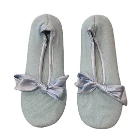 Cashmere Slippers Baby Blue