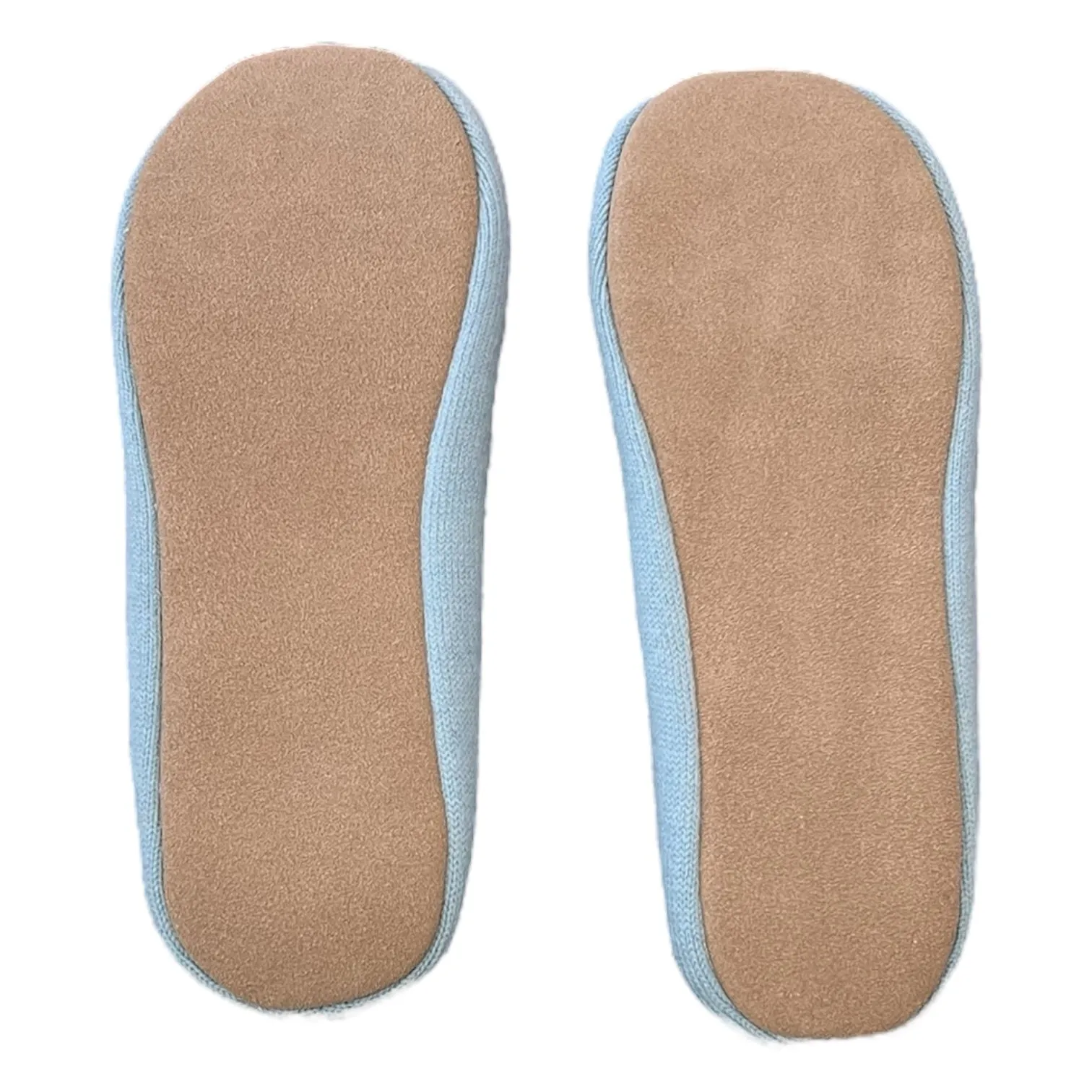 Cashmere Slippers Baby Blue