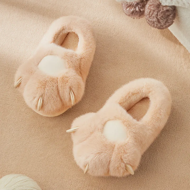 Cat's Paw Slippers for Women