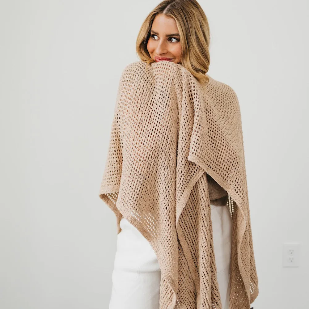 Cece Crochet Poncho