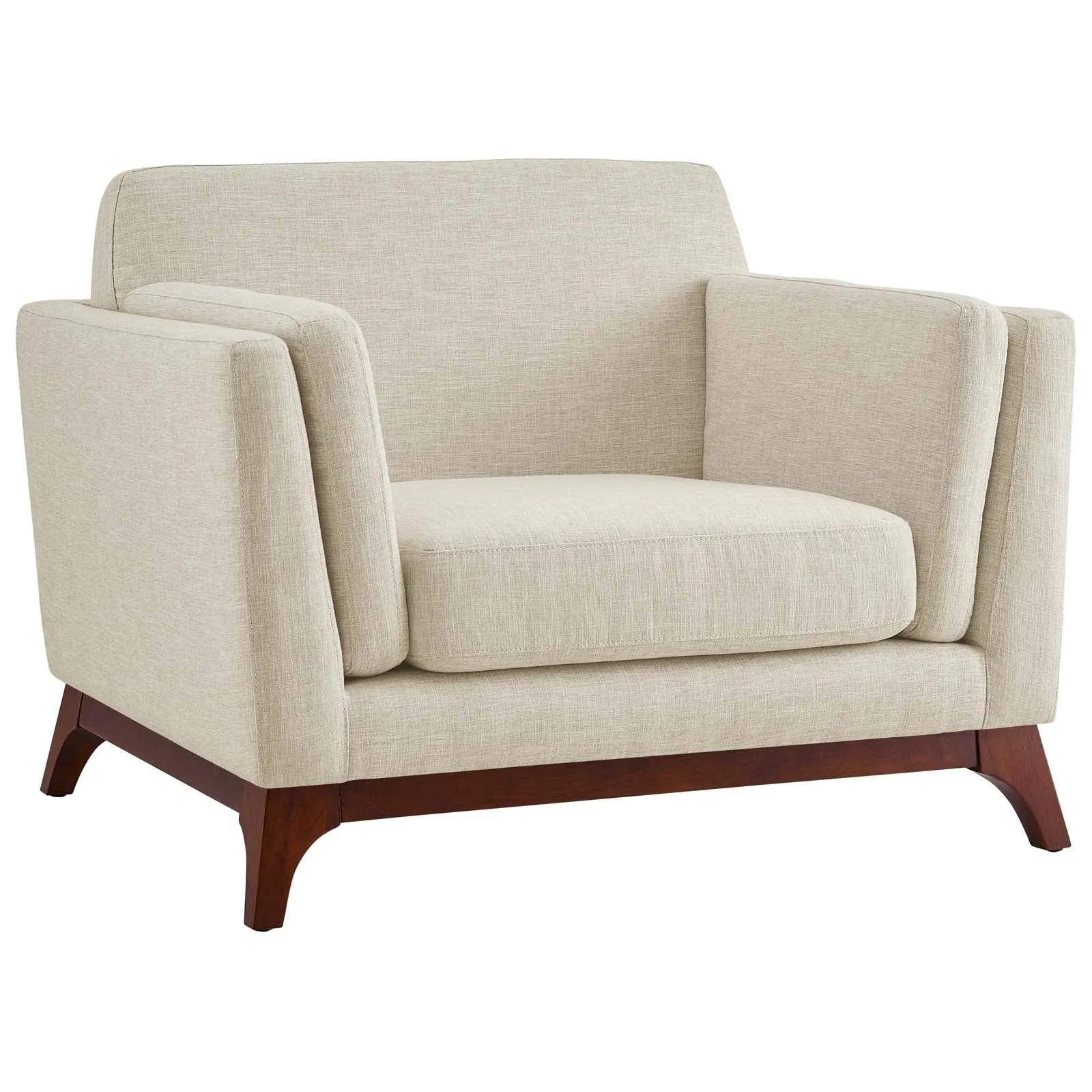 Chance Upholstered Fabric Armchair by Modway