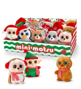 Christmas Soft Toy - Mini Motsu Christmas <br> 12 Assorted