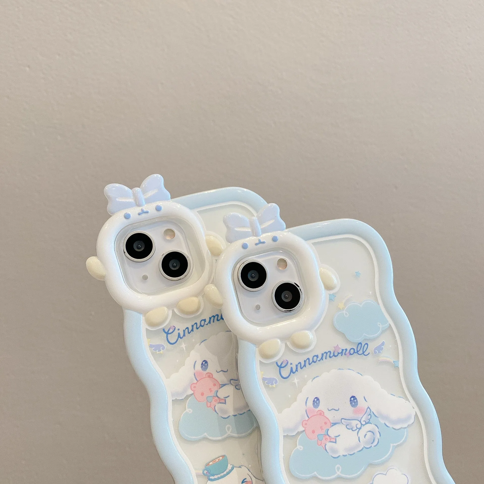 Cinnamoroll Cloud Lanyard Bracket Phone Case