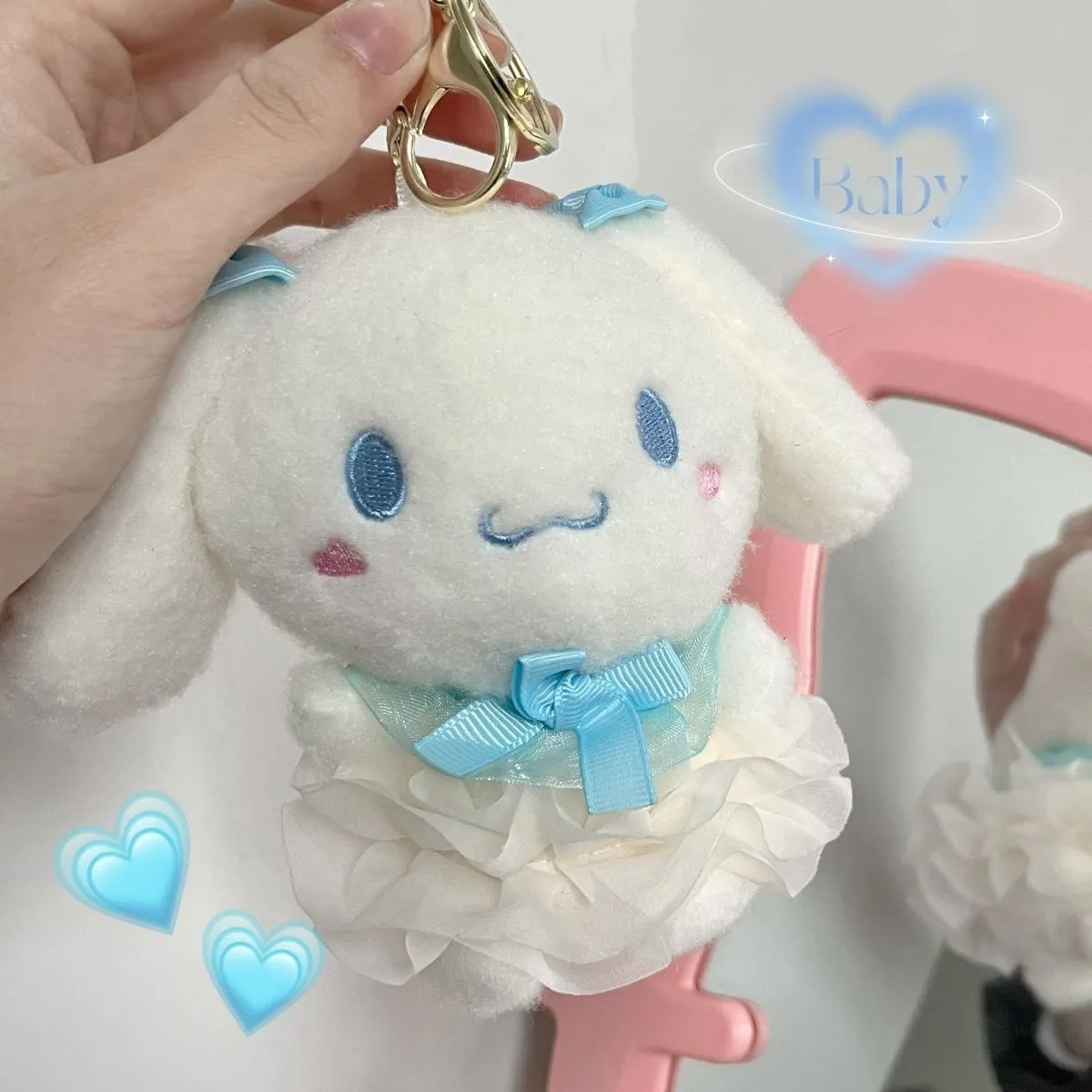 Cinnamoroll Sanrio Kuromi Plush Cute Plush Toy Doll Pendant