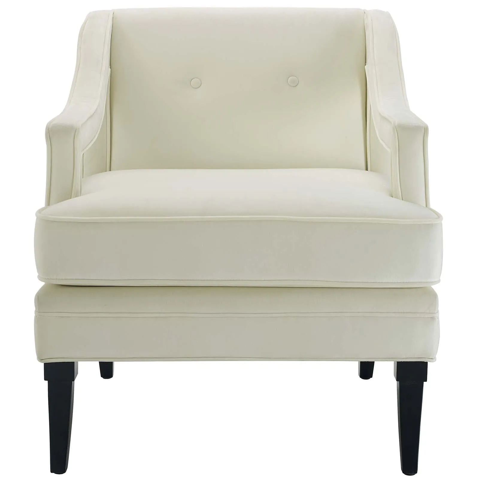 Concur Button Tufted Performance Velvet Armchair by Modway