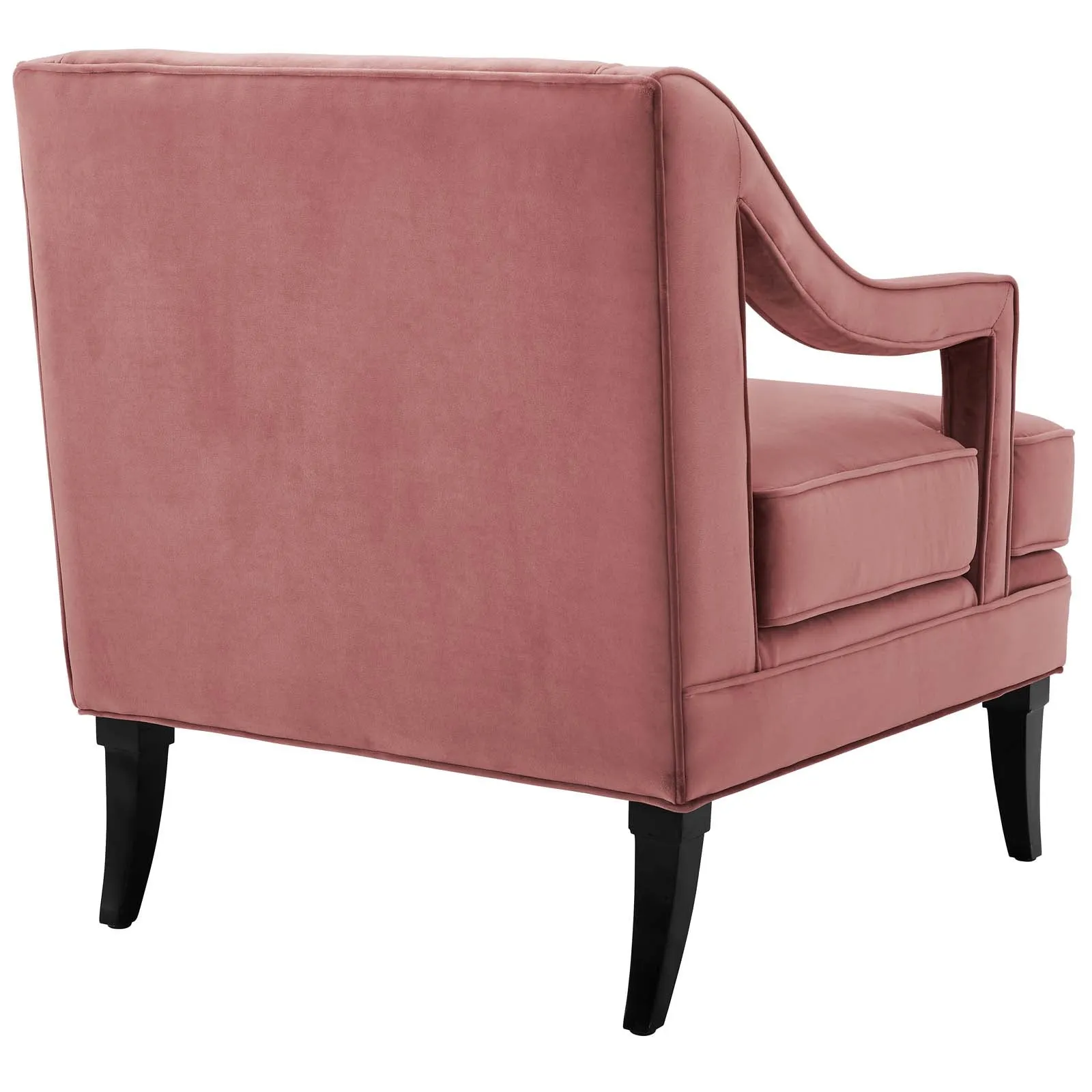 Concur Button Tufted Performance Velvet Armchair by Modway