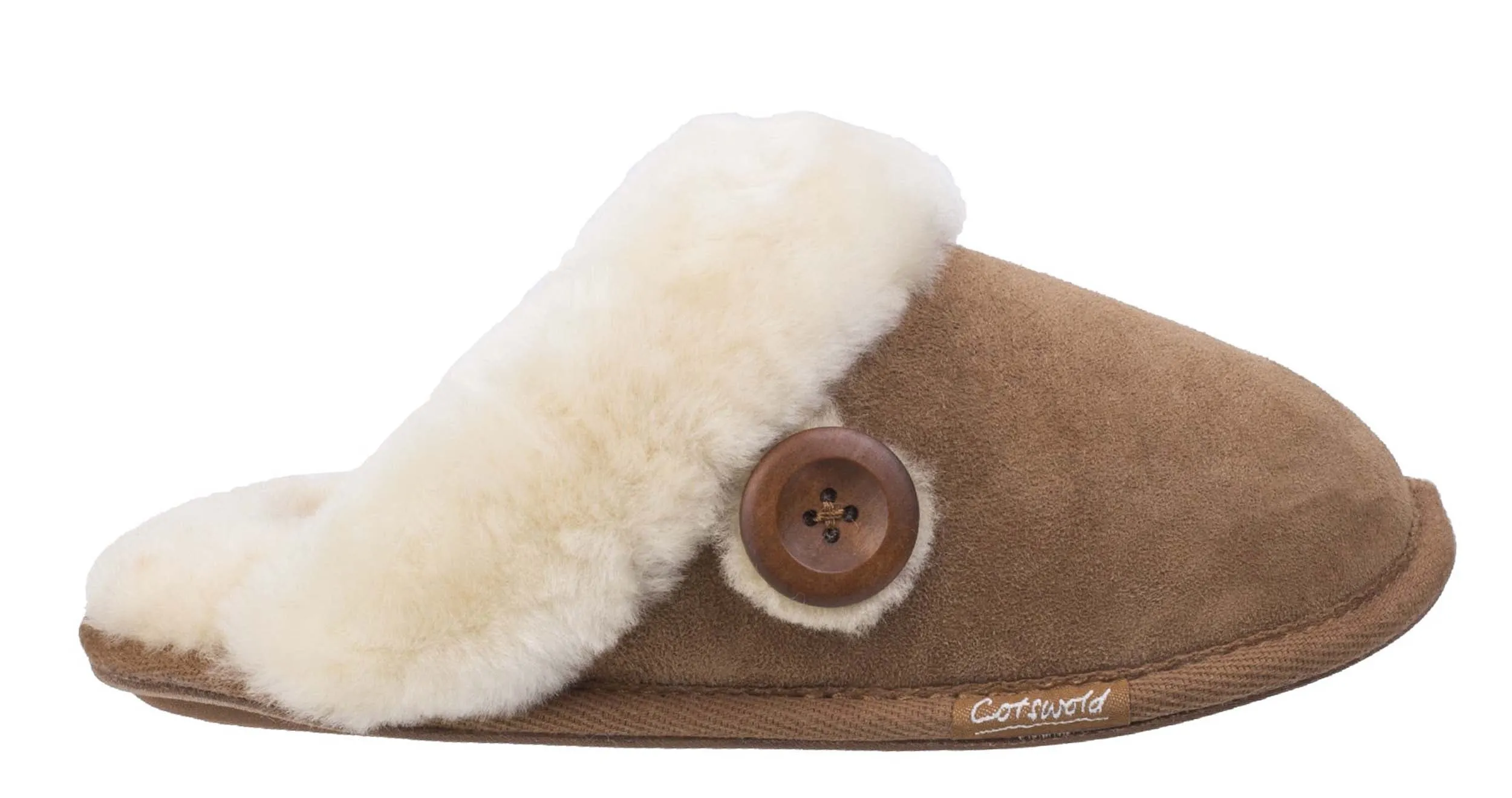 Cotswold Lechlade Womens Sheepskin Mule Slipper