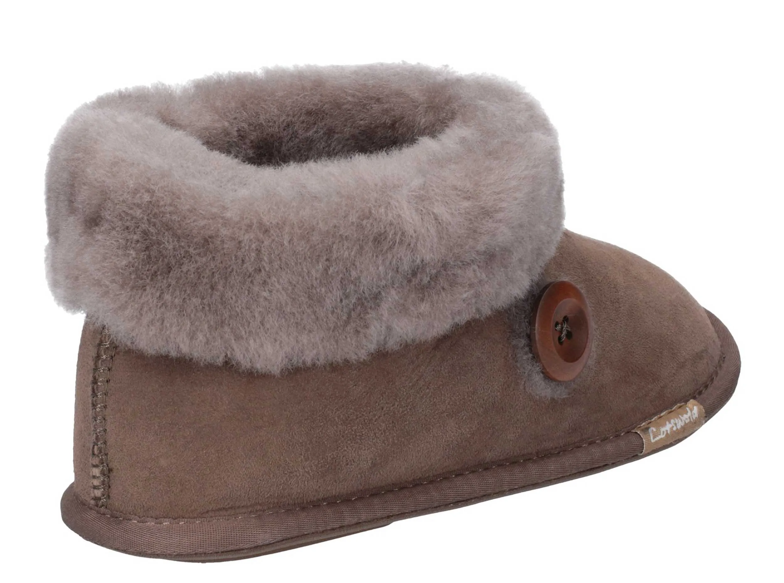 Cotswold Wotton Womens Sheepskin Slipper Bootie