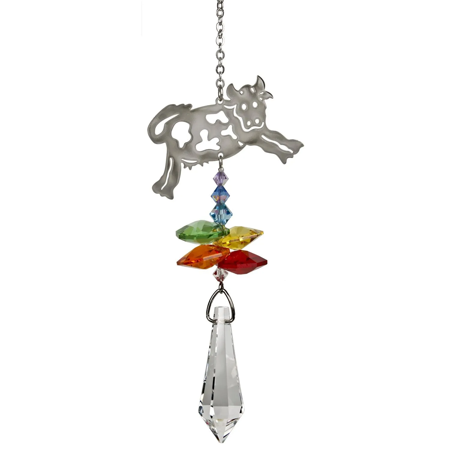 Crystal Fantasy Suncatcher - Cow