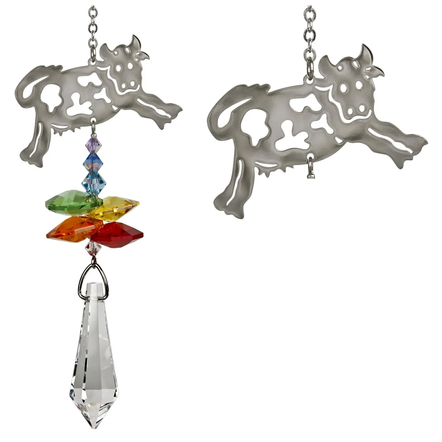 Crystal Fantasy Suncatcher - Cow