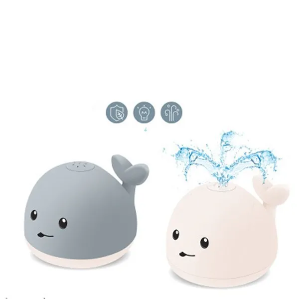 Cute Cartoon Whale Spraying Water Bath Toy