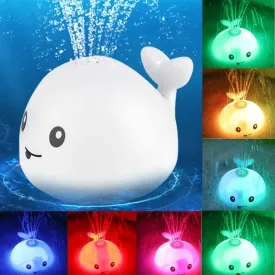 Cute Cartoon Whale Spraying Water Bath Toy