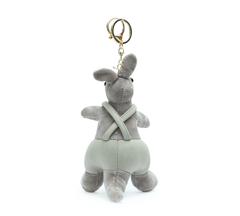 Cute Plush Kangaroo Keyring