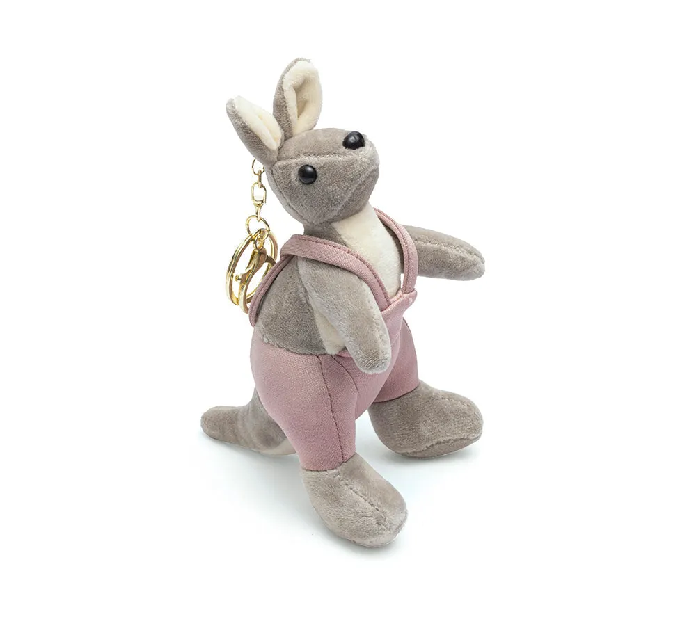 Cute Plush Kangaroo Keyring