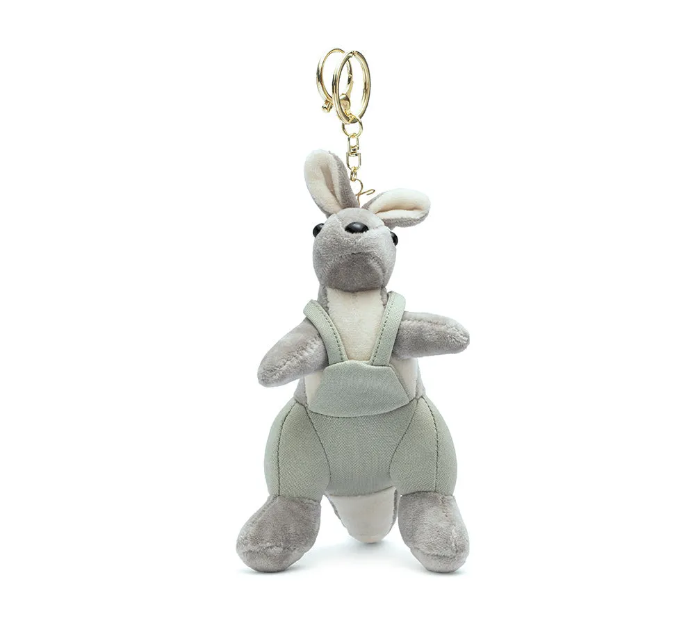 Cute Plush Kangaroo Keyring