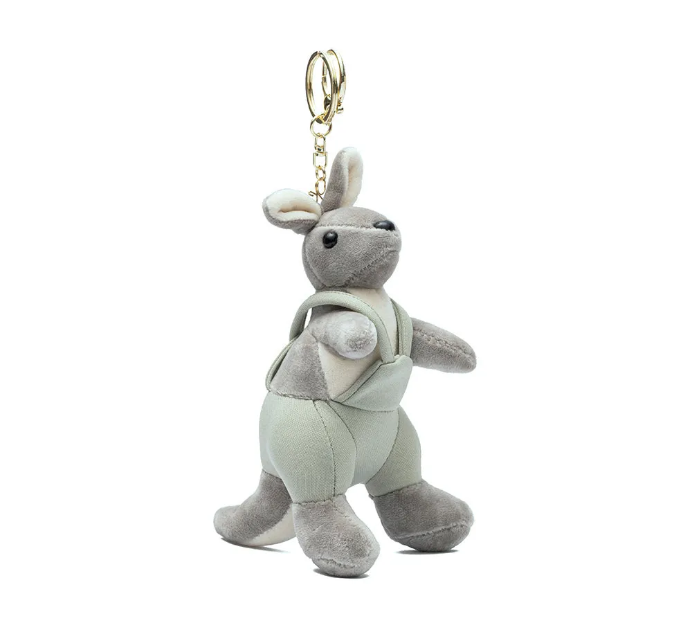 Cute Plush Kangaroo Keyring