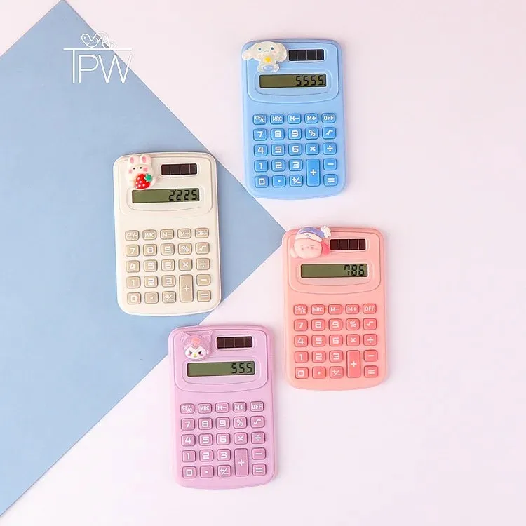 Cute Sanrio Cartoon Portable Mini Pocket Calculator