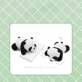 Cute Soft Plush Panda Brouch Enamel Pin