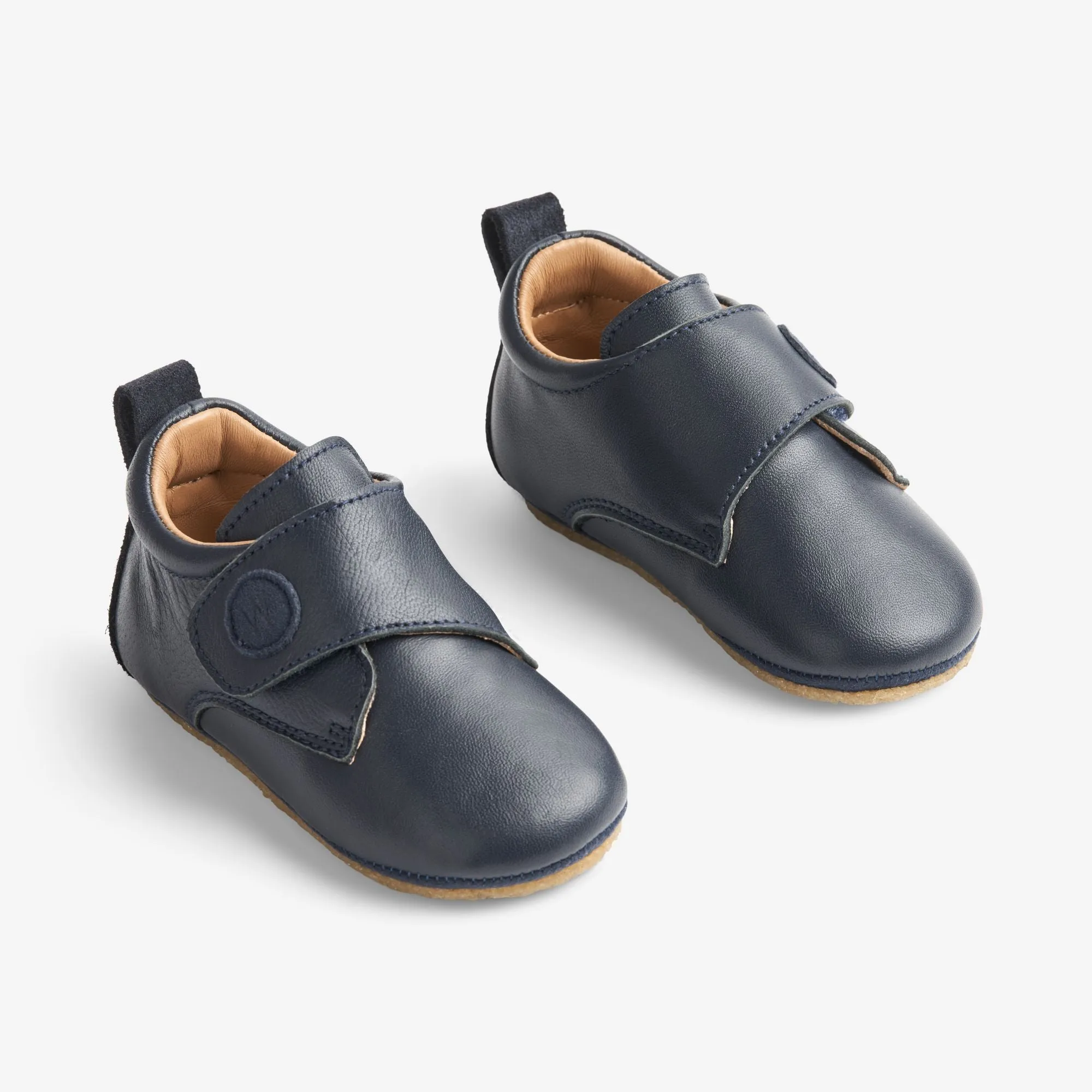 Dakota Leather Home Shoe | Baby - navy