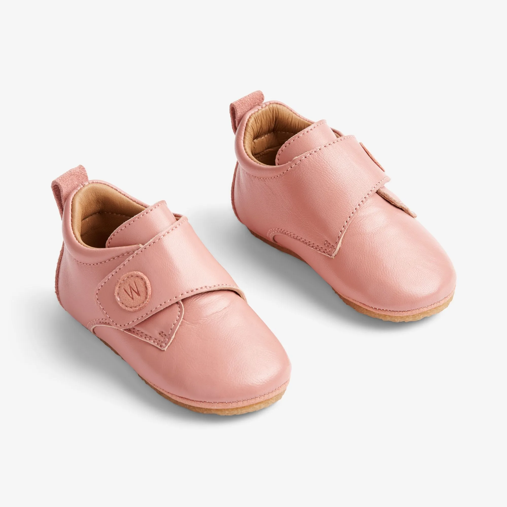 Dakota Leather Home Shoe | Baby - rose