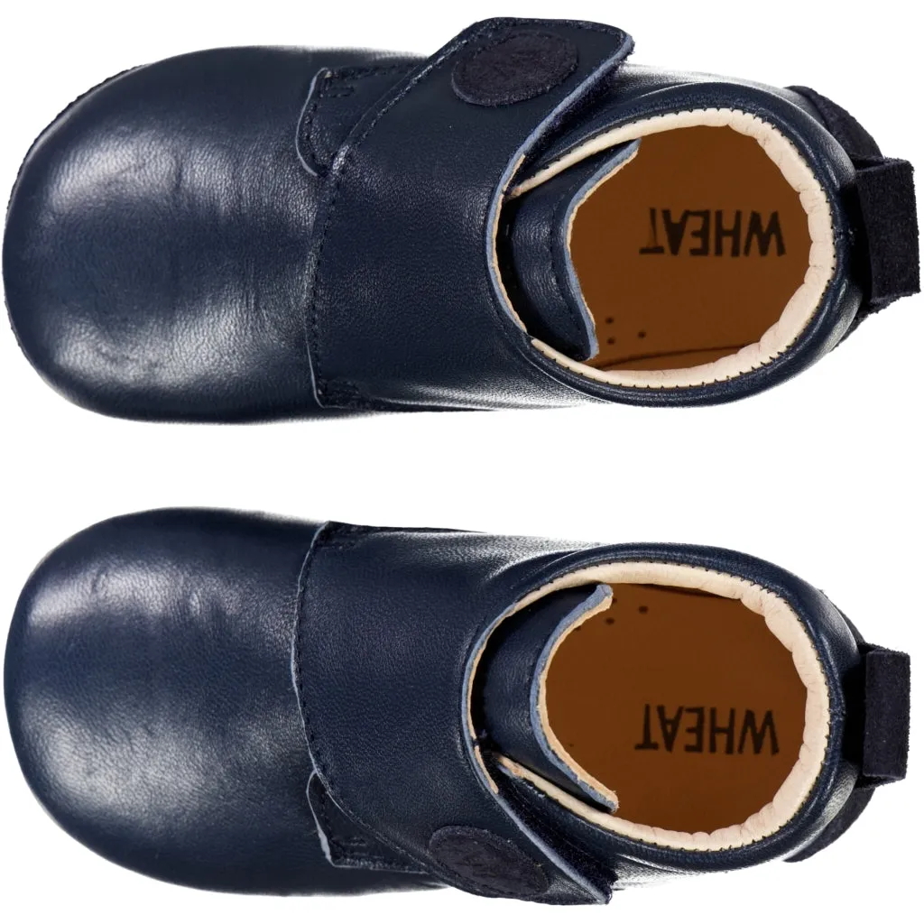 Dakota Leather Indoor Shoe - navy