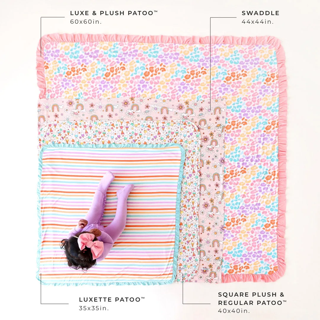 Disney Tropical Stitch Minky Luxette Patoo® Blanket