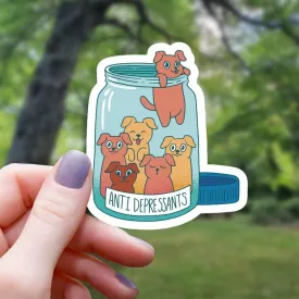 Dog Anti-Depressants | Vinyl Sticker