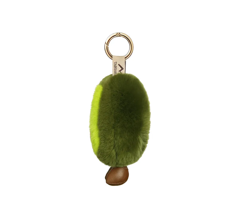 Fluffy Avocado Keyring Keychain Pandents Bag Charm