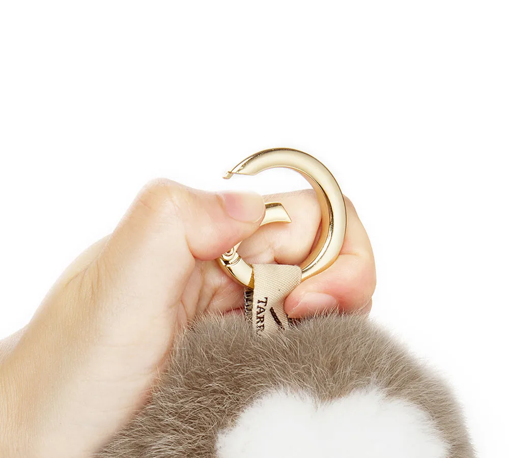 Fluffy Cat Paw Keyring Keychain Pandent Bag Cham