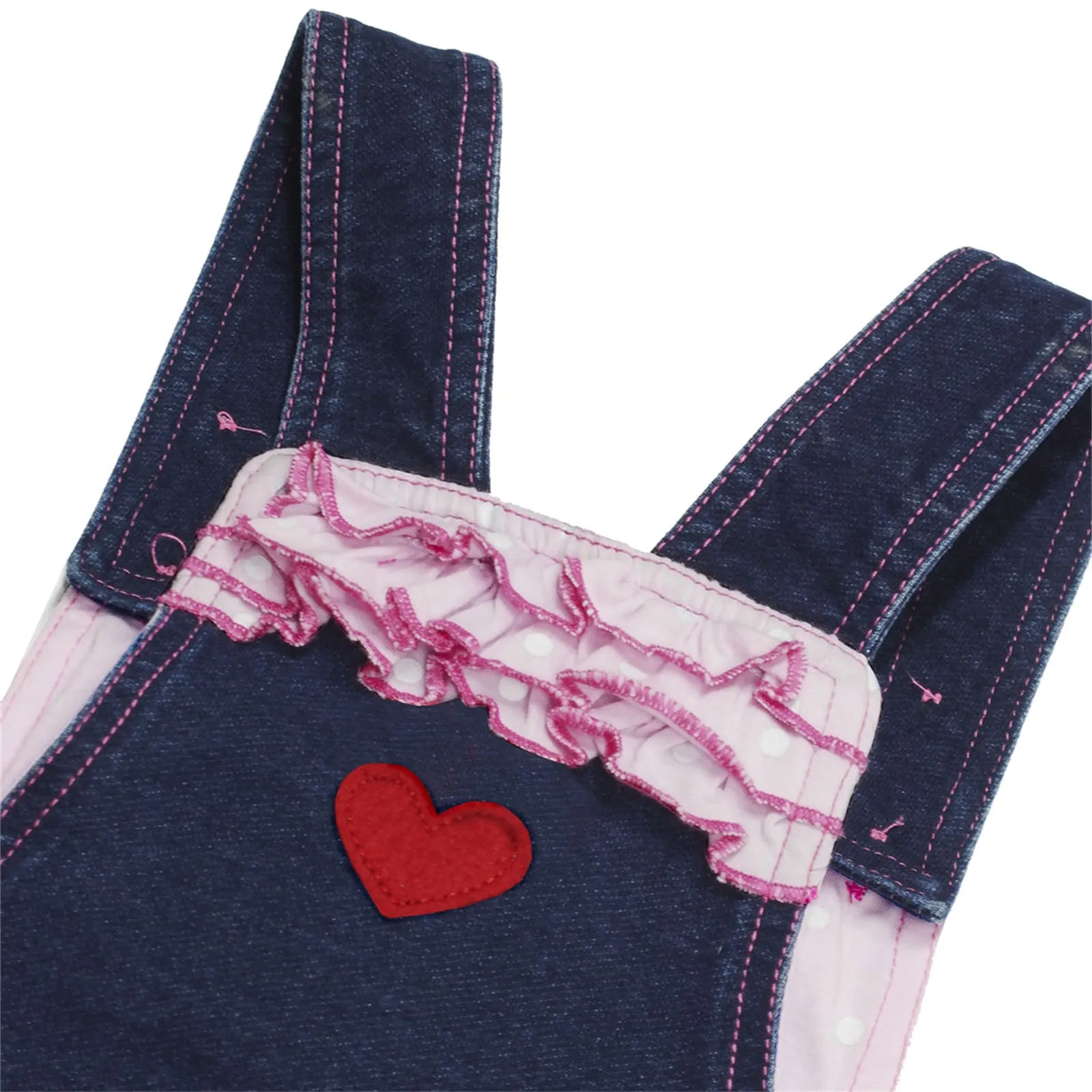 Fresh Baby Cotton 3D Cartoon Bunny Soft Knitted Jeans Overalls