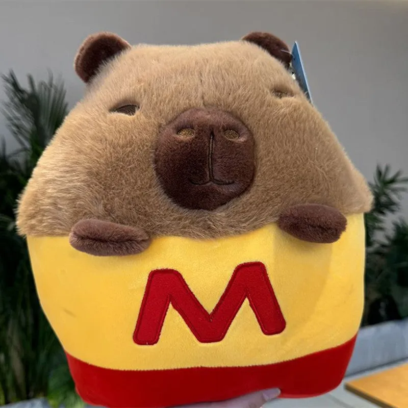 Giant Capybara French Fries Doll