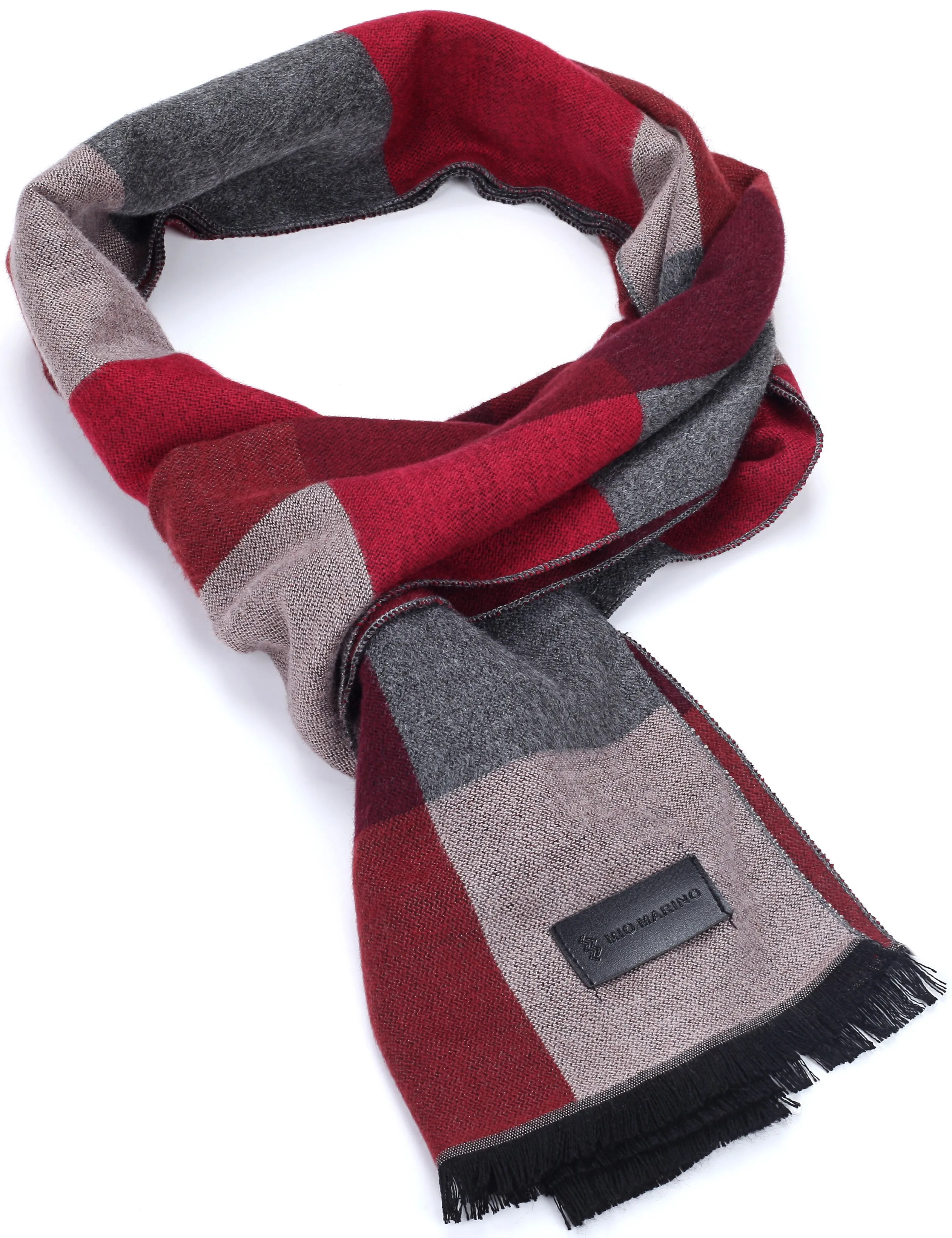 Gingham Tartan Winter Scarf