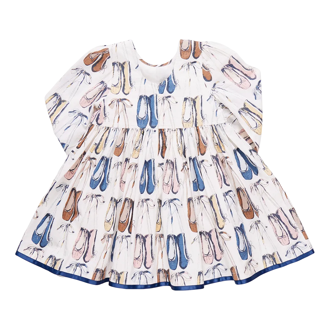 Girls Amma Dress - Ballet Slippers