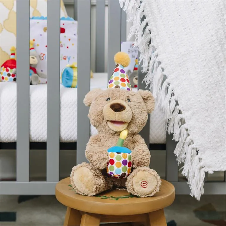 Happy Birthday Animated Teddy Stuffed Animal