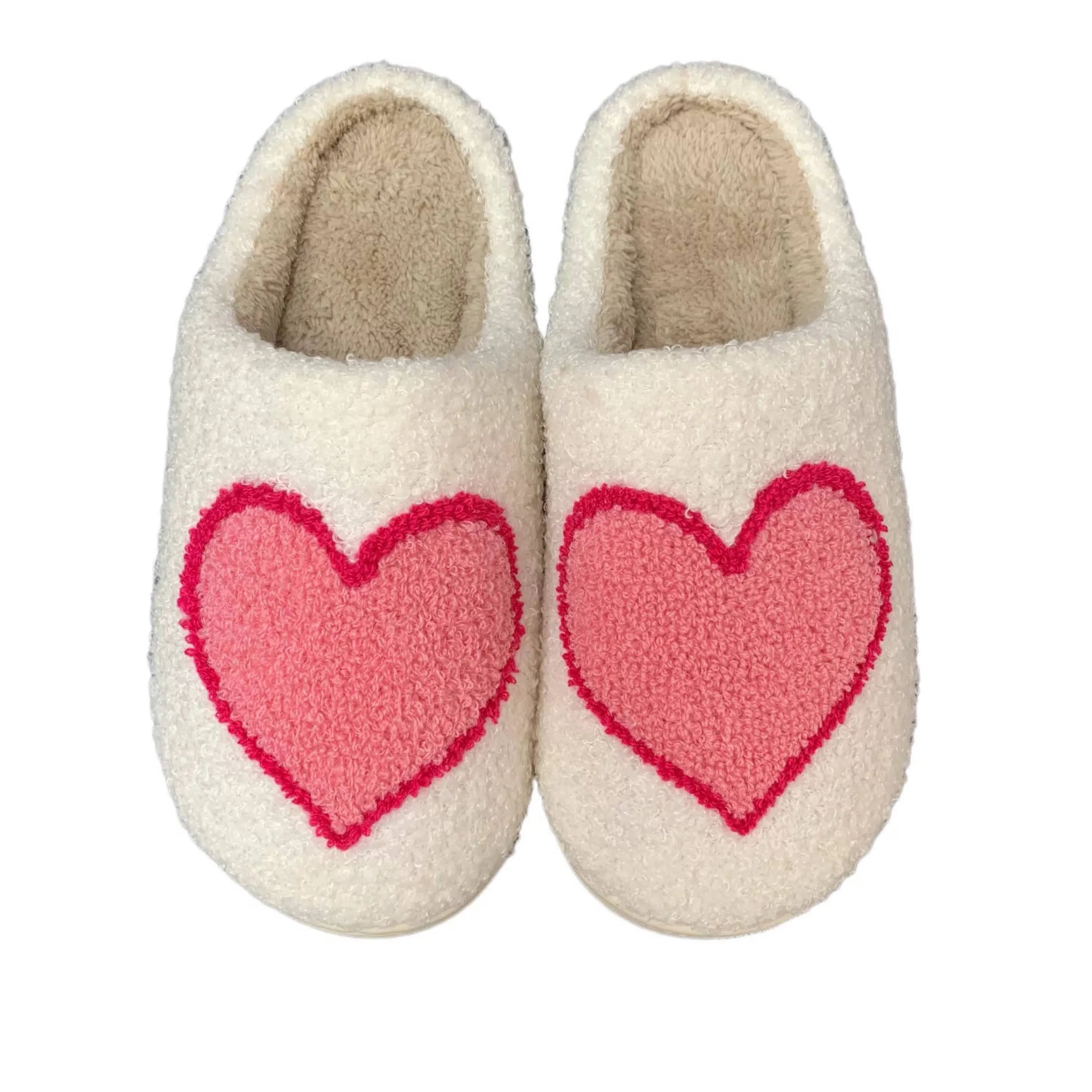 Heart slippers