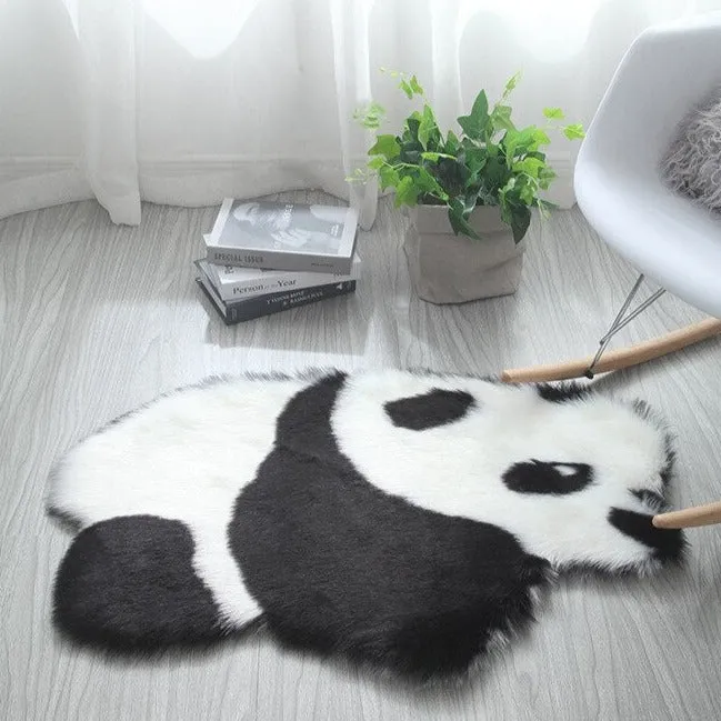 High Quality Soft Plush Rug Carpet - Koala & Panda Shape