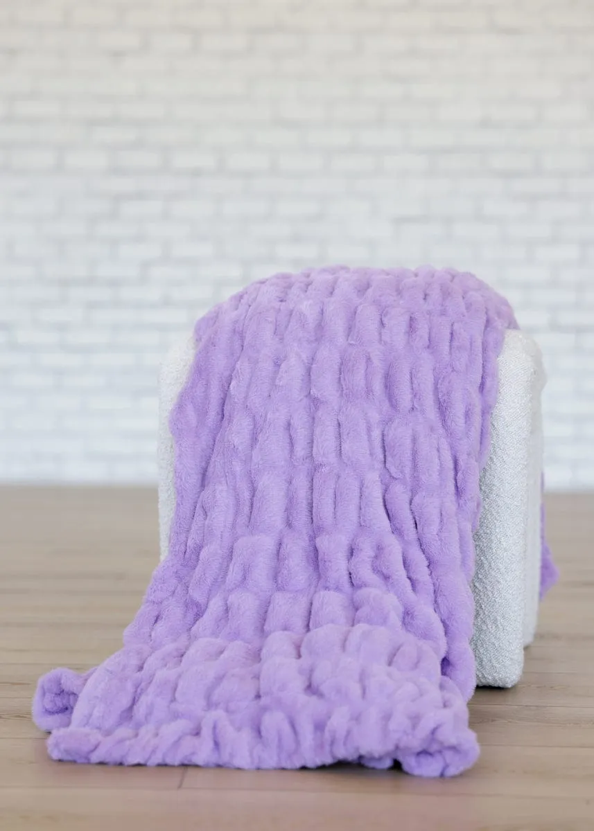 Hugs Lavender Blanket