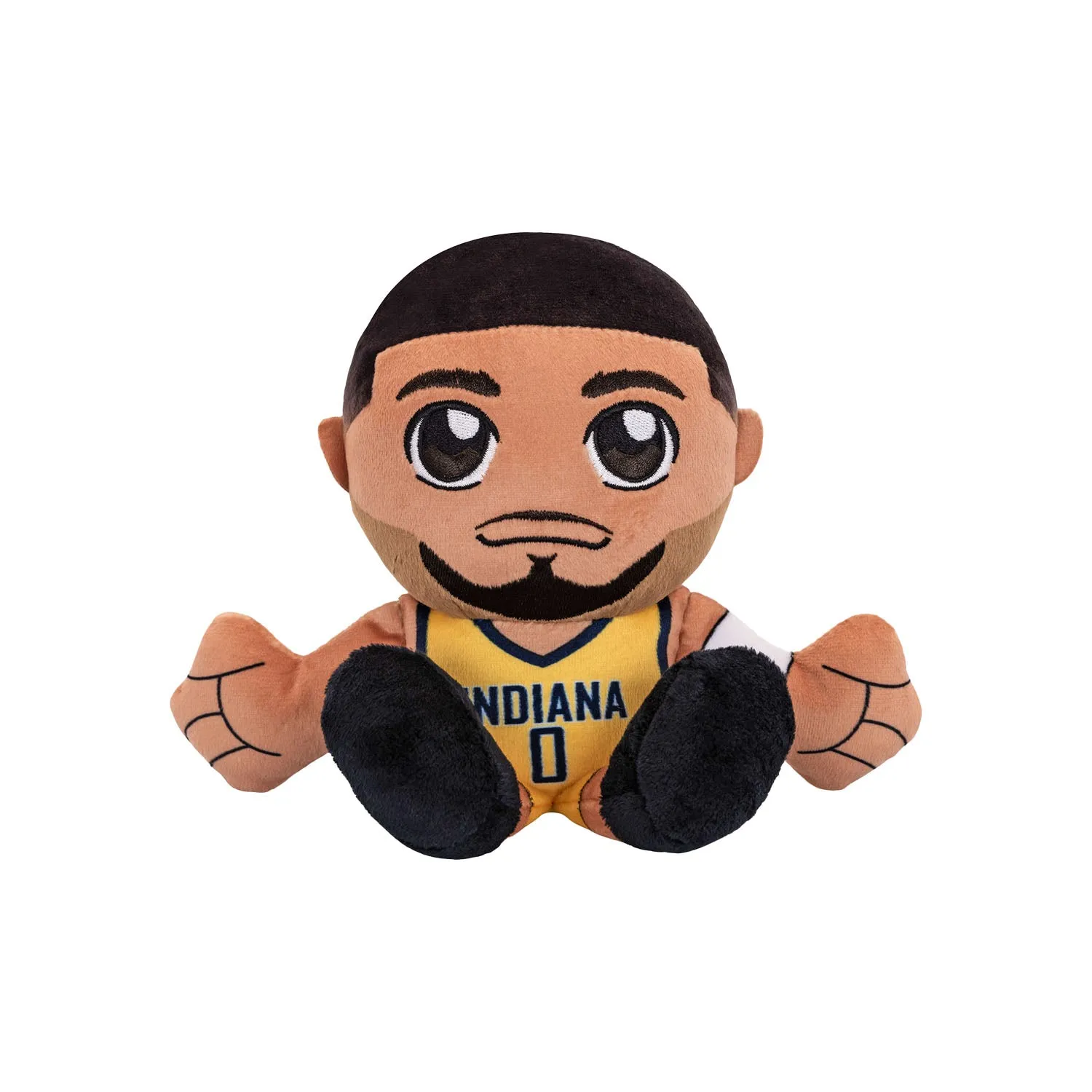 Indiana Pacers 8inch Tyrese Haliburton Plushie in Gold by Bleacher Creature