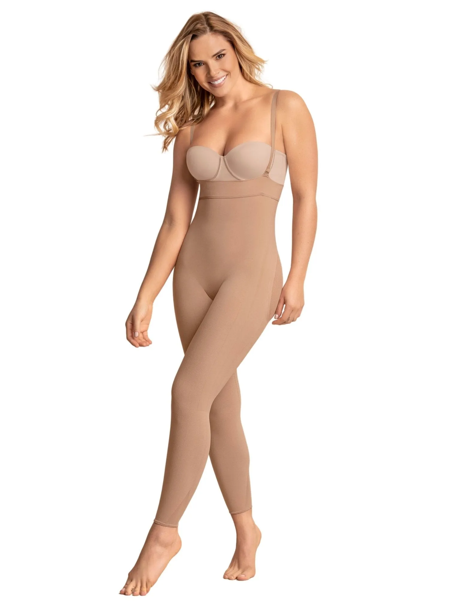 Invisible Body Shaper with Leg Compression and Butt Lifter