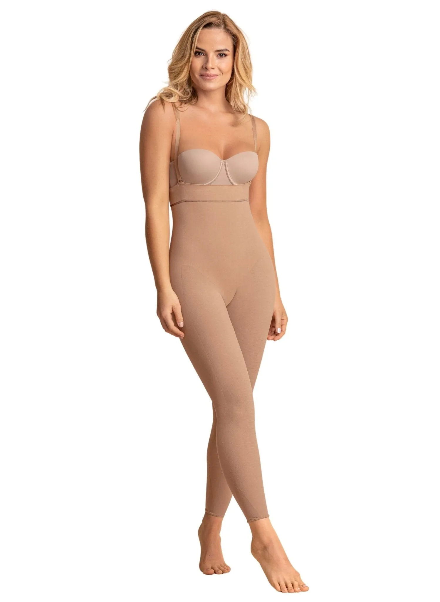 Invisible Body Shaper with Leg Compression and Butt Lifter