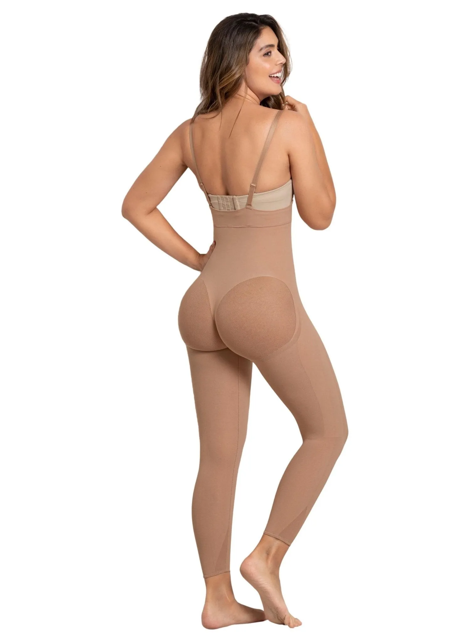 Invisible Body Shaper with Leg Compression and Butt Lifter