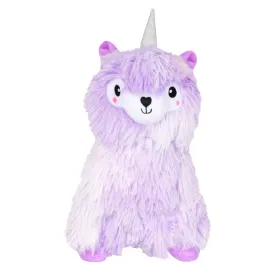 iScream Purple Llama Furry Stuffed Animal