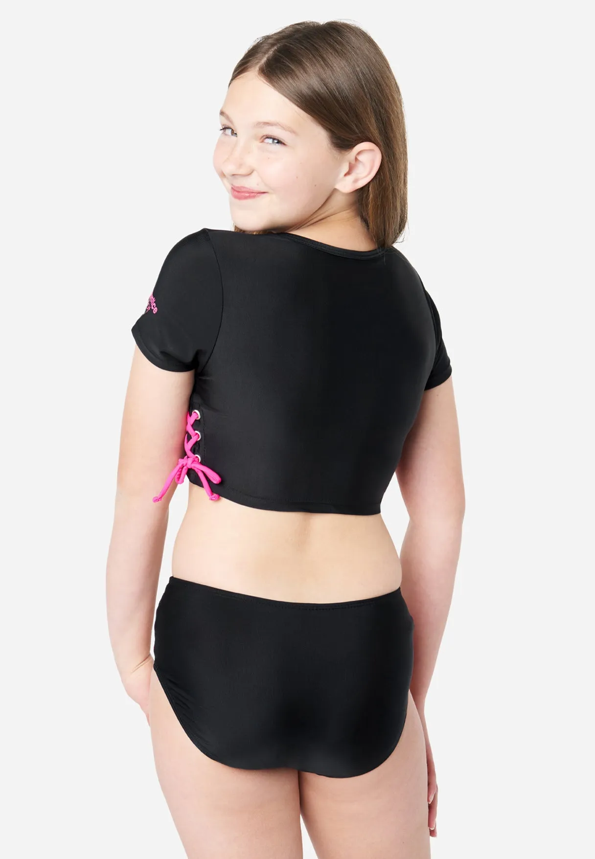 Justice Sport Lace Up Two-Piece