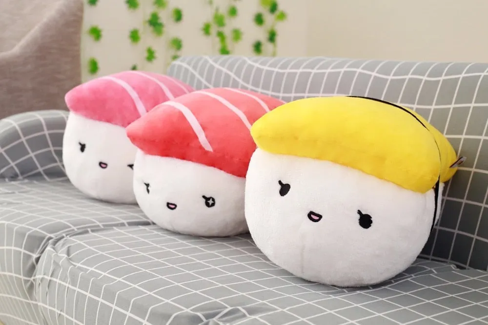 Kawaii Sushi Plush Pillow