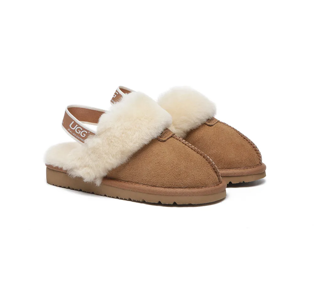 Kids Ugg Sheepskin Slipper Suzie