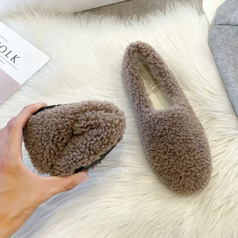 Lambswool Slippers for Women