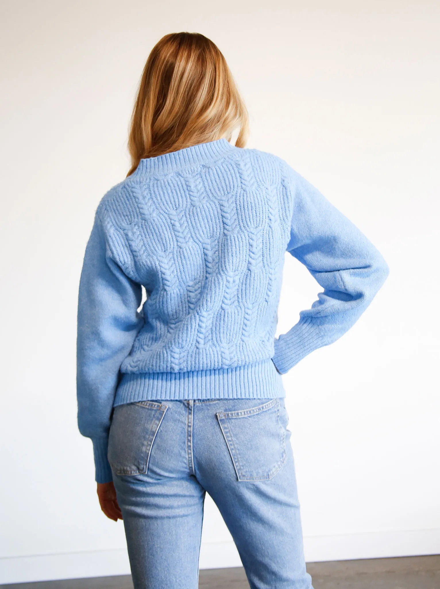 Lindsey Cable Pullover Sweater