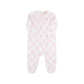 Long Sleeve Penny's Playsuit - Belle Meade Bow