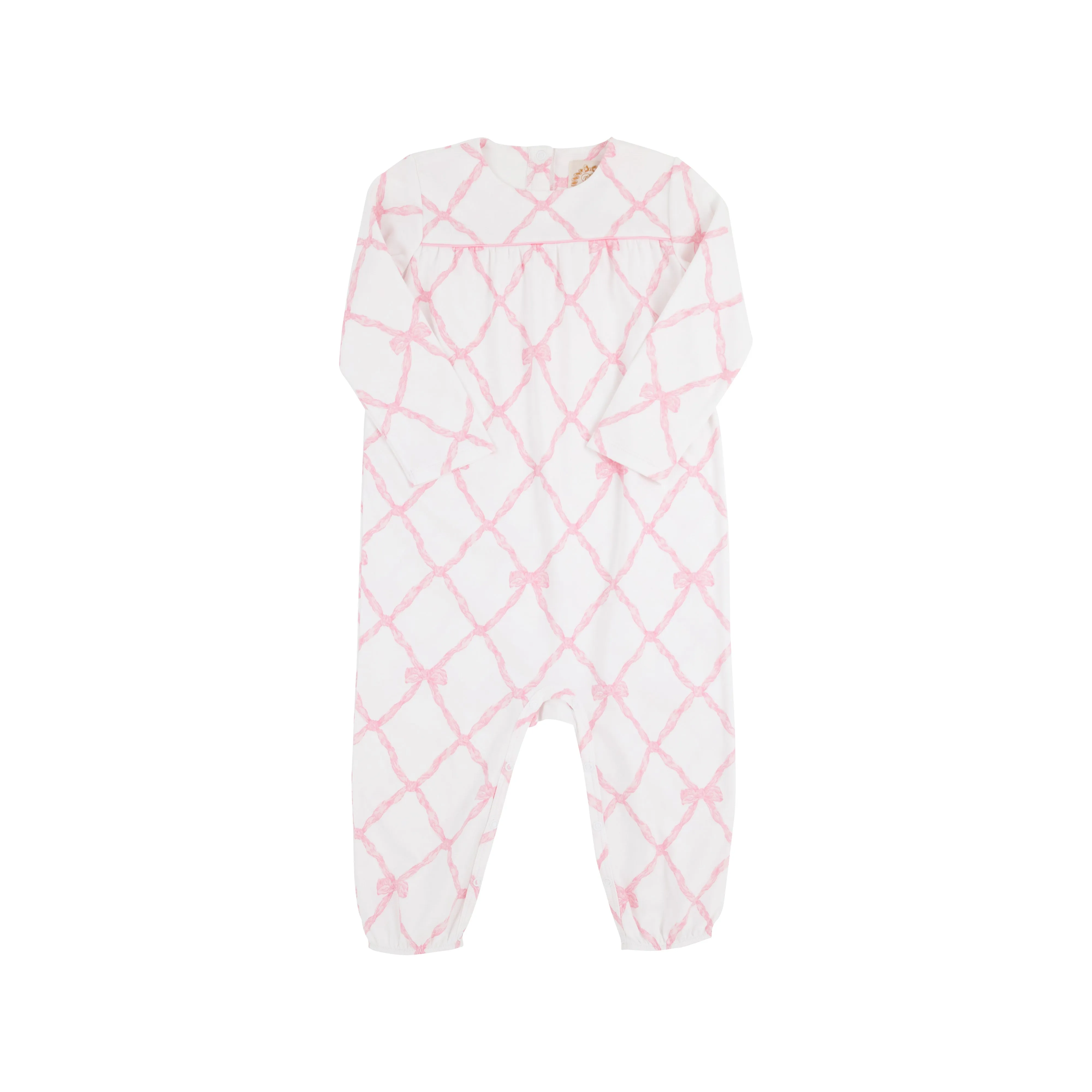 Long Sleeve Penny's Playsuit - Belle Meade Bow